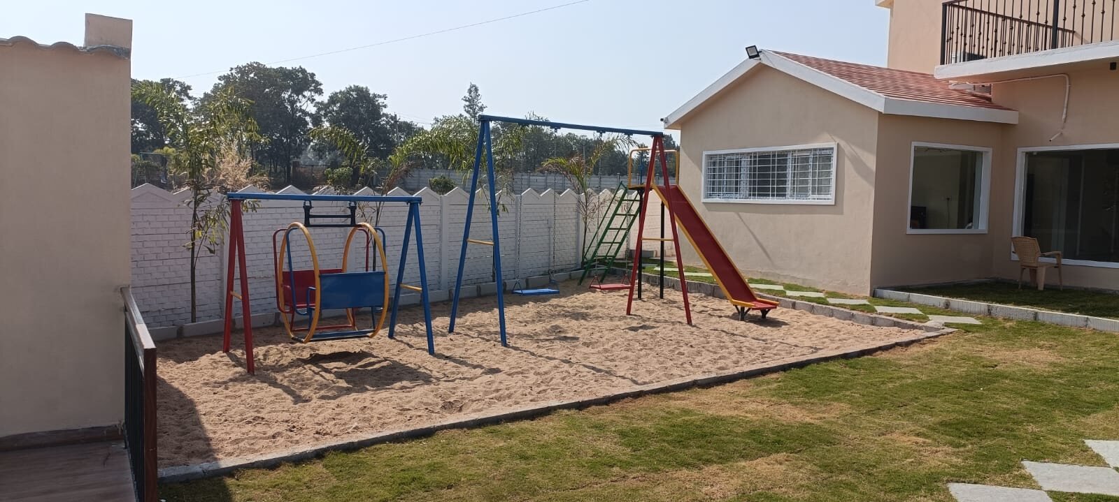 Children's Play Area at Aurelia Farmhouse